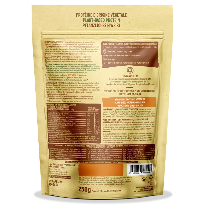 ISWARI Protein Super Vegan Bio (250g)