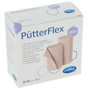 PütterFlex Duo elastische Binde, 8/10cmx5m (2 Stk)