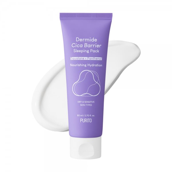 PURITO Dermide Cica Barrier Sleeping Pack (80ml)