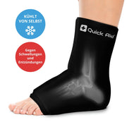 Quick Aid Fussgelenk Kühlmanschette, Grösse M, Gelenkumfang 23-33cm (1 Stk)
