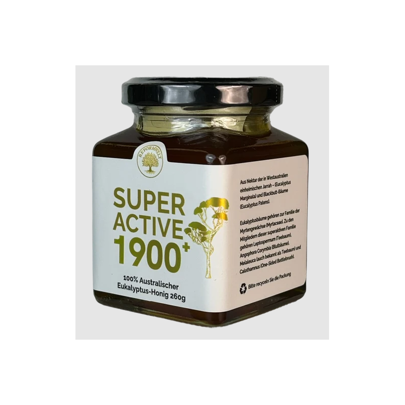 Reformwelt Super Active 1900+ Eukalyptus Honig (260g)