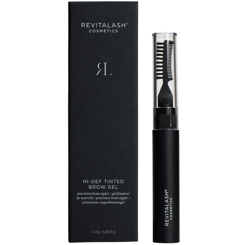 RevitaLash HI-Def Tinted Brow Gel, Dark Brown (7.4ml)