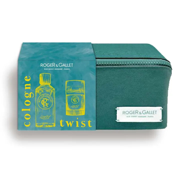 ROGER & GALLET Cologne Twist Coffret Eau de Cologne 100ml et Déodorant 50g (1 Set)