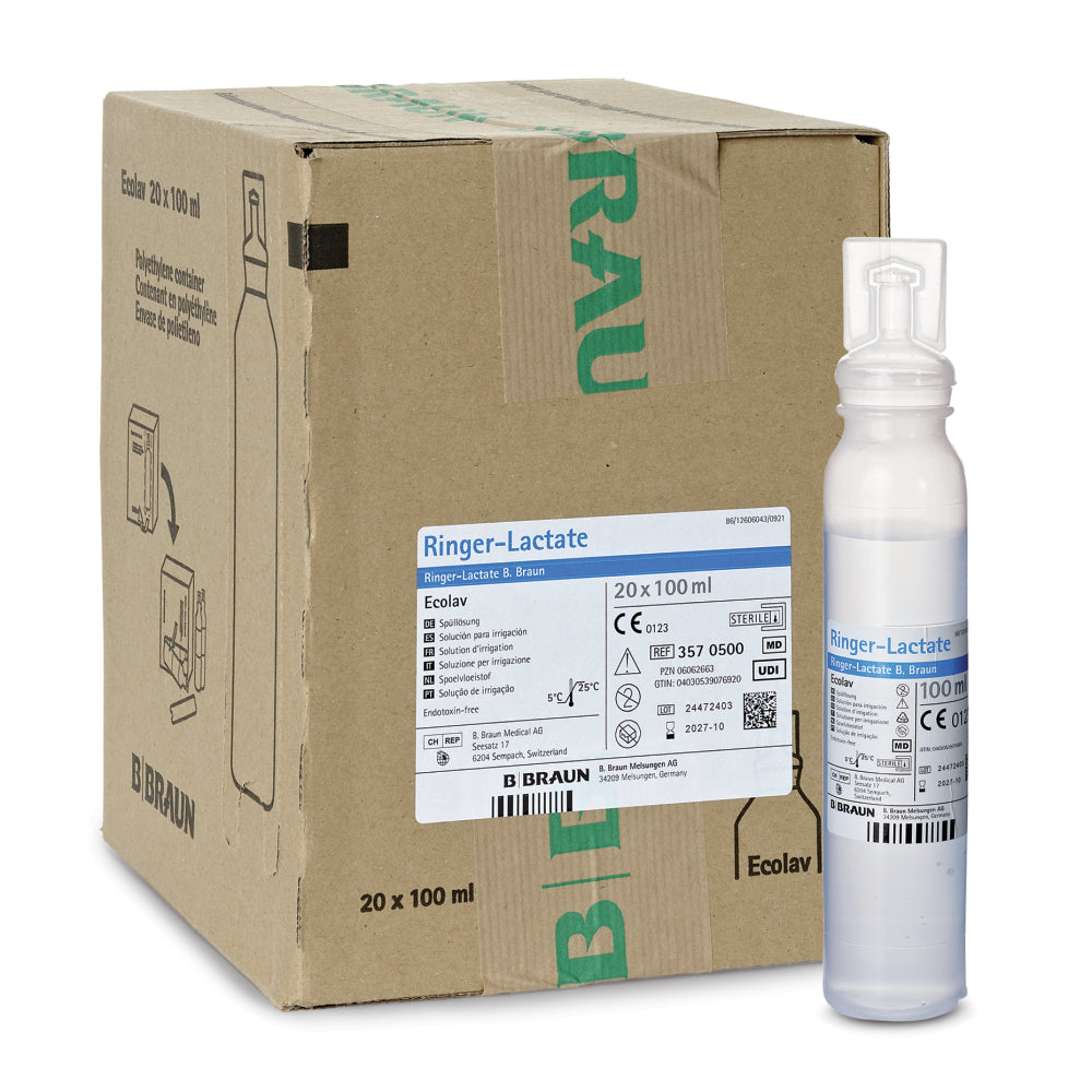 B. Braun Ringer-Lactat Spüllösung Ecolav (20 x 100ml)