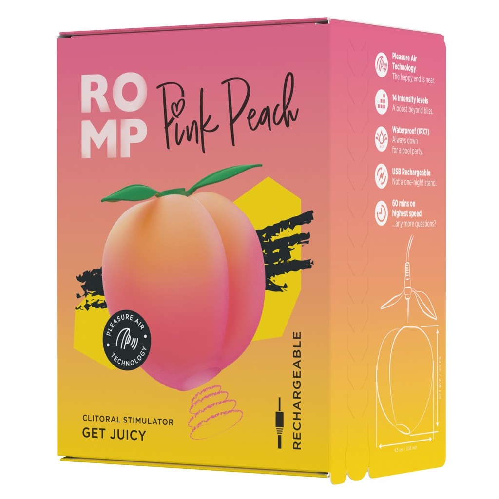 ROMP Pink Peach Pulsator (1 Stk)