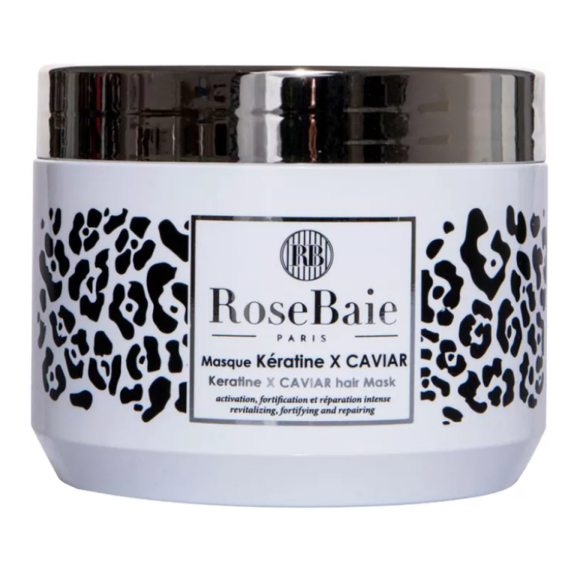 RoseBaie Keratin & Kaviar Haarmaske (500ml)