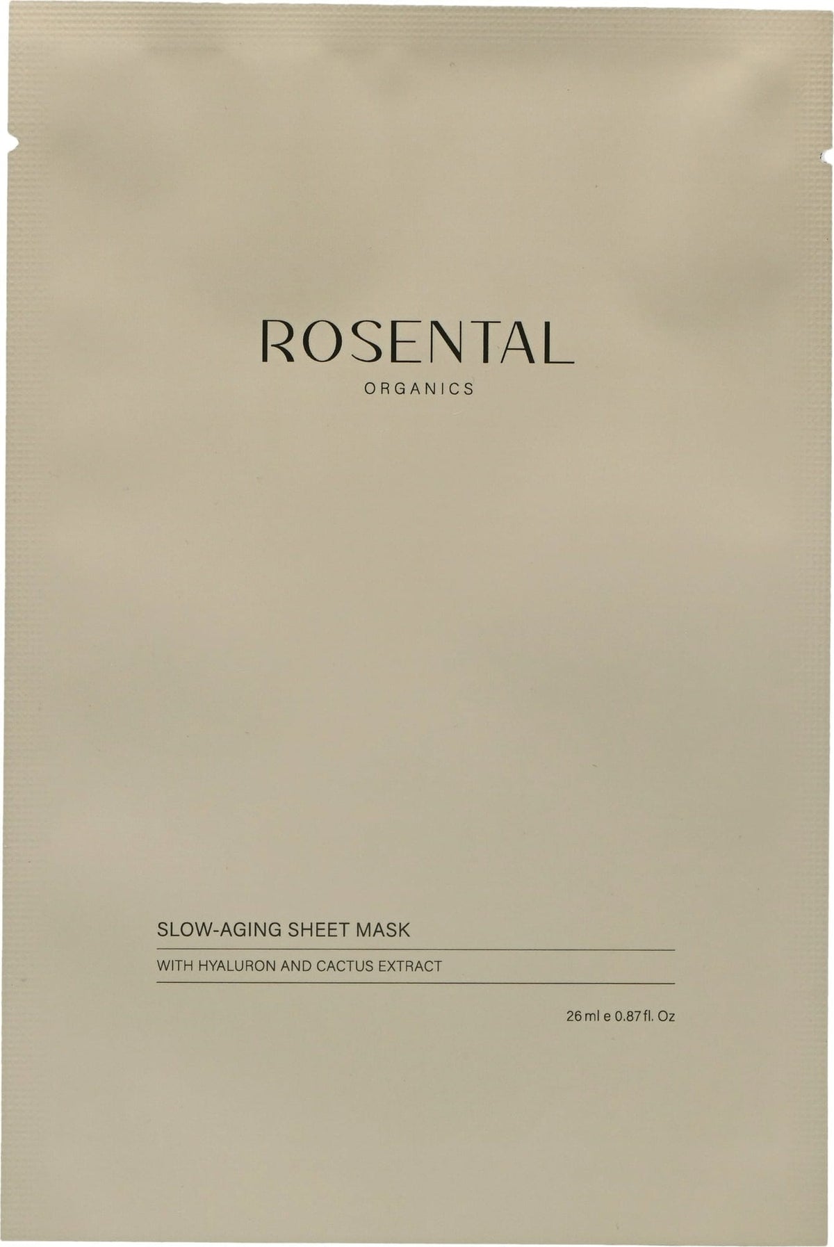 Rosental Organics Slow-Aging Sheet Mask (25ml)