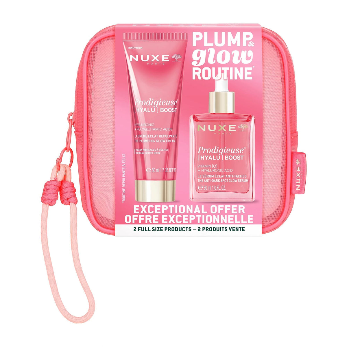 NUXE Prodigieuse Hyalu Boost Routine Set pralle, strahlende Haut (2 Stk)