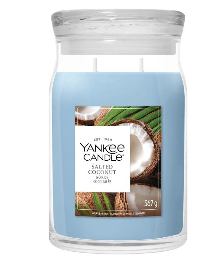Yankee Candle Salted Coconut Scented Candle (567g)