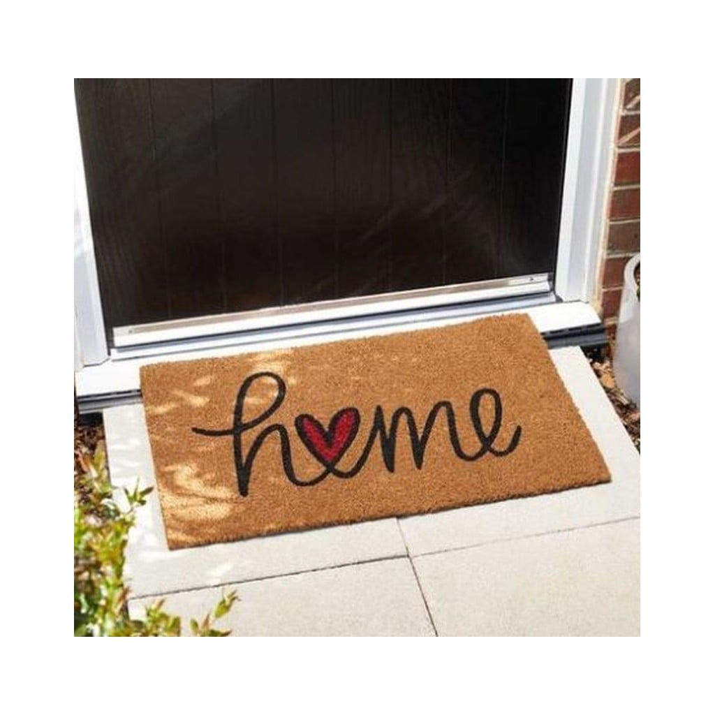 Samen Mauser Fussmatte Home Is Where the Heart Is, 45x75cm (1 Stk)