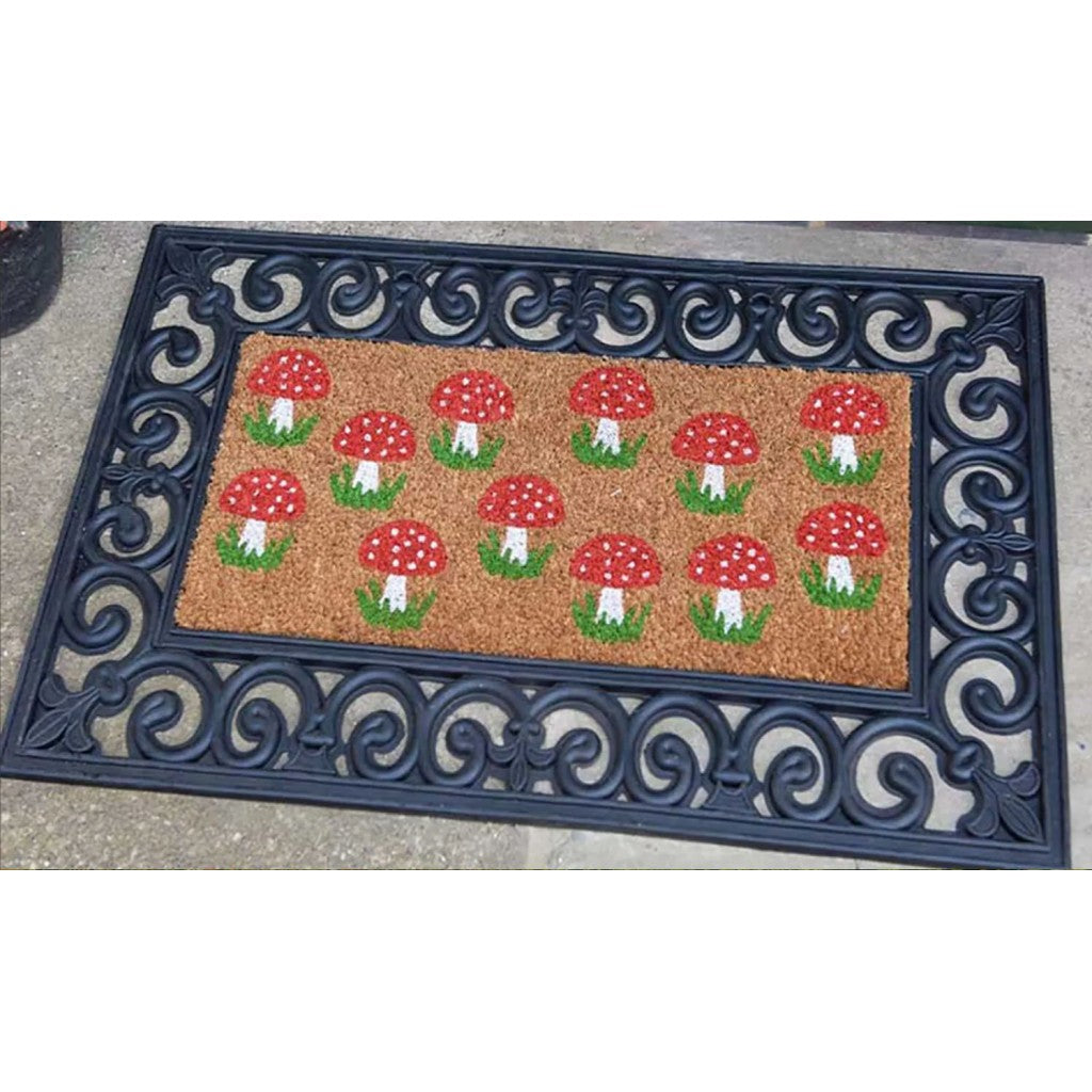 Samen Mauser Fussmatte Shrooms, 23x53cm (1 Stk)