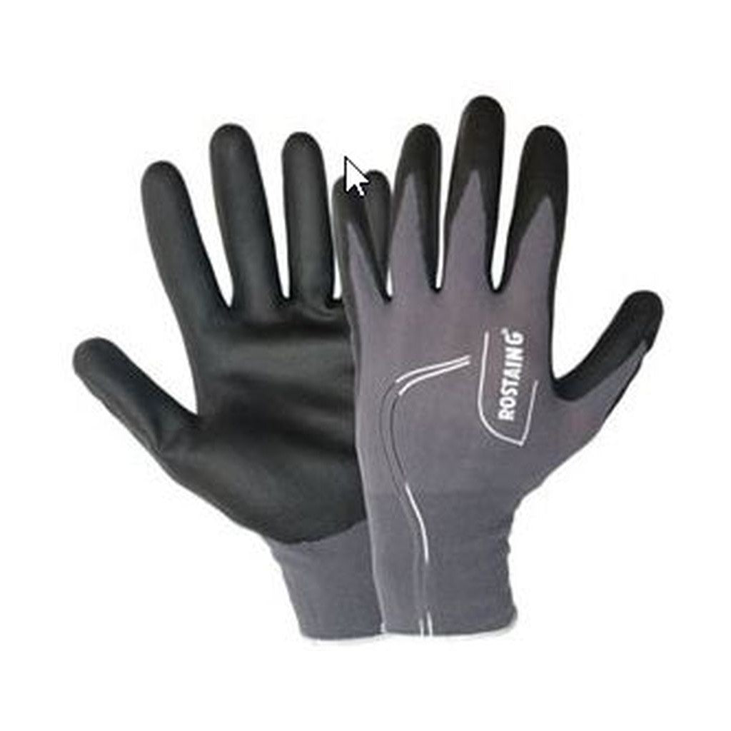 Samen Mauser Gartenhandschuh Maxfeel grau, Grösse L, Handumfang 23.5-25.5cm (1 Paar)