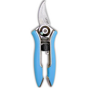 Samen Mauser Gartenschere LEYAT, Happy Line, gebogene Klinge, 15cm, blau (1 Stk)