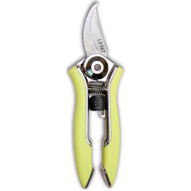 Samen Mauser Gartenschere LEYAT, Happy Line, gebogene Klinge, 15cm, gelb (1 Stk)