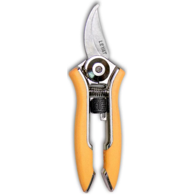 Samen Mauser Gartenschere LEYAT, Happy Line, gebogene Klinge, 15cm, orange (1 Stk)