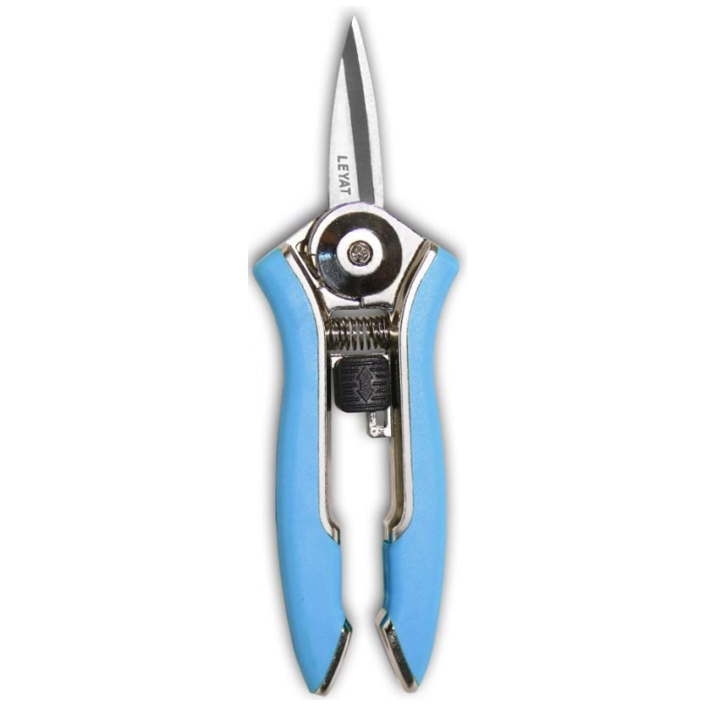 Samen Mauser Gartenschere LEYAT, Happy Line, gerade Klinge, 15cm, blau (1 Stk)