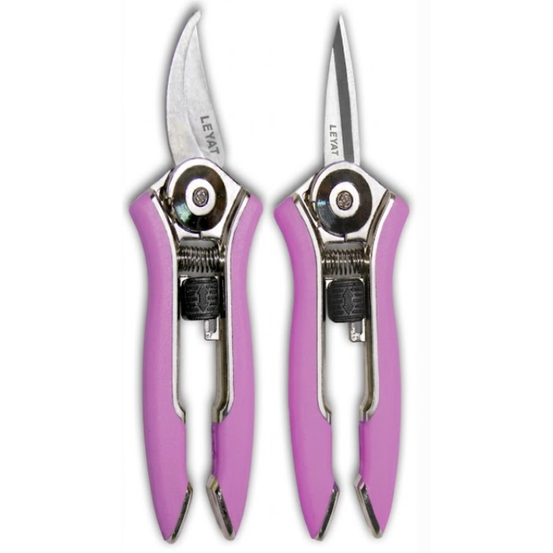 Samen Mauser Gartenscheren-Set, LEYAT Happy Line, lila (2-teilig)