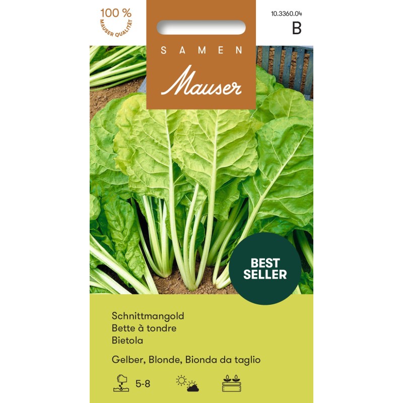Samen Mauser Gelber Schnittmangold (10g)