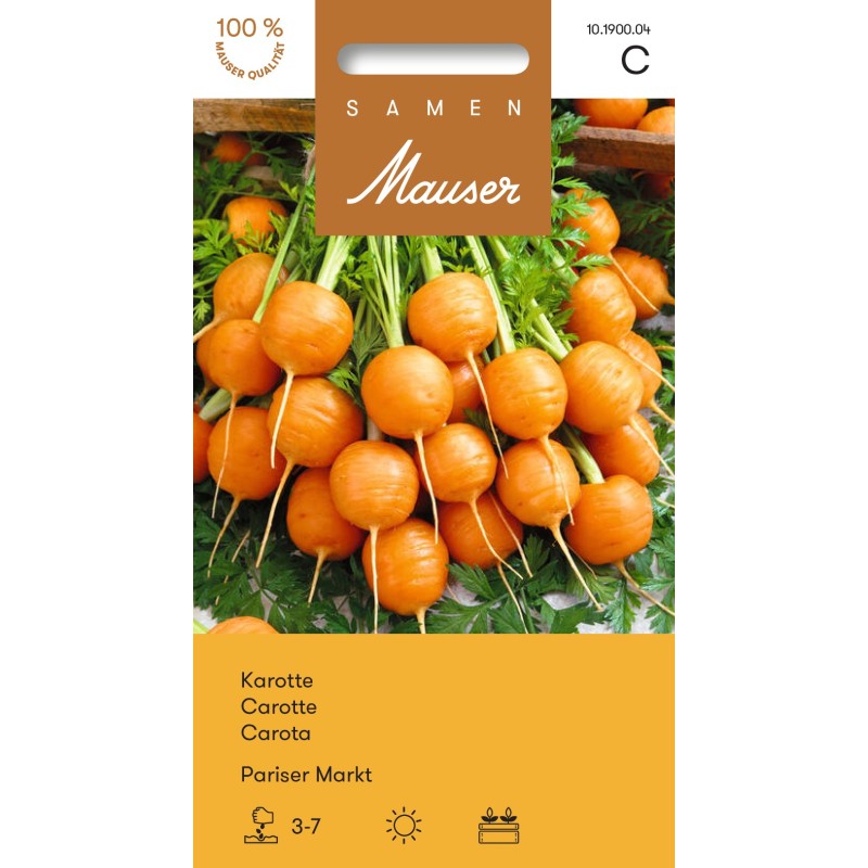 Samen Mauser Karotte Pariser Markt (5g)