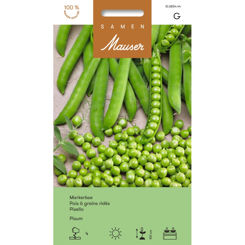 Samen Mauser Markerbse Pisum (70g)