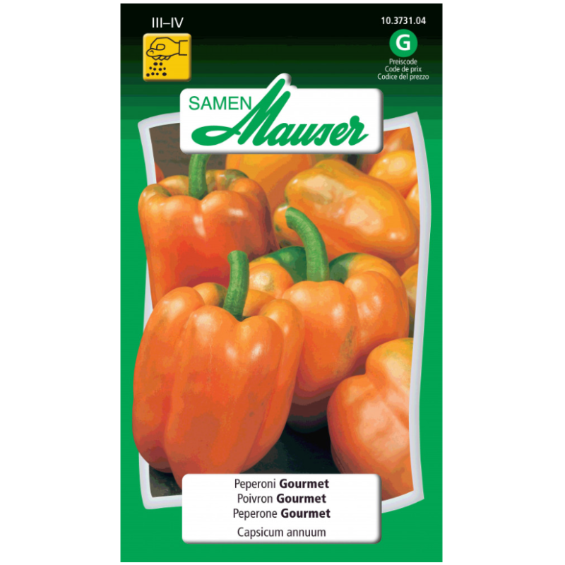 Samen Mauser Peperoni Gourmet Saatkörner (50 Stk)