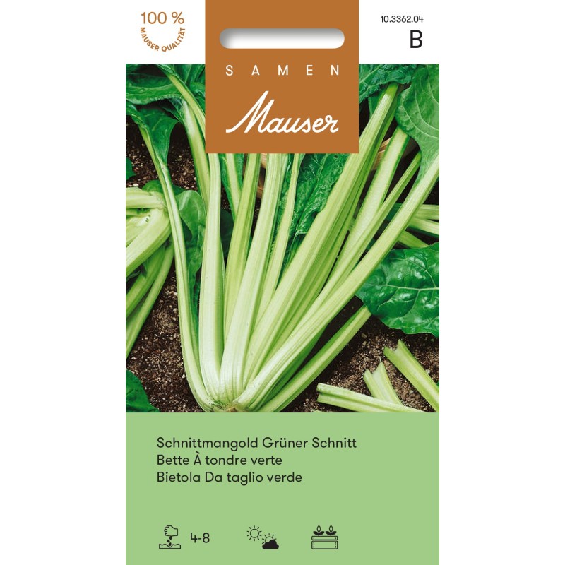 Samen Mauser Schnittmangold Grüner Schnitt (10g)