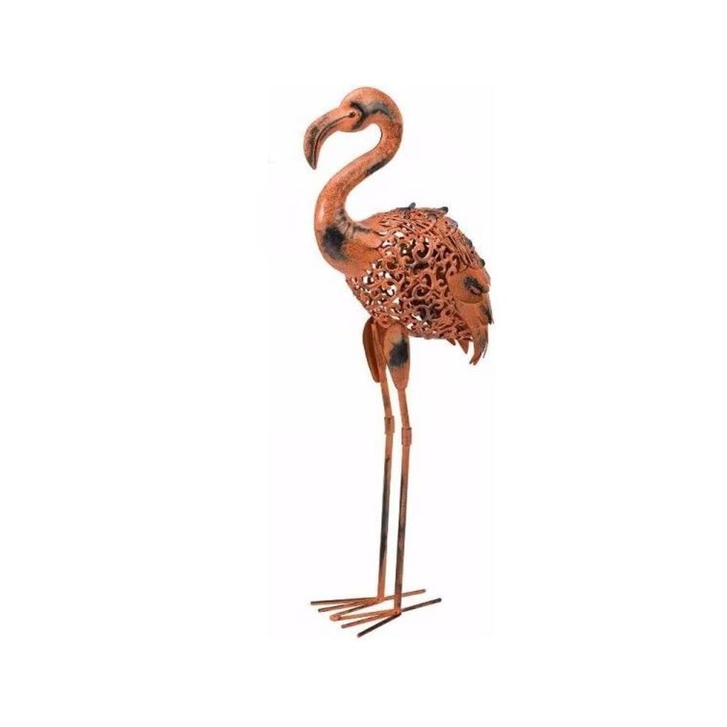 Samen Mauser Solar Silhouette Lampe, Flamingo, 74x34x12cm (1 Stk)