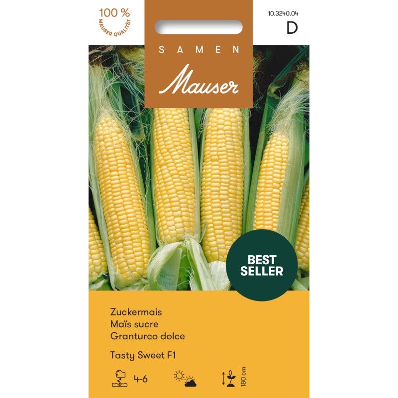 Samen Mauser Zuckermais Tasty Sweet (10g)