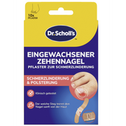 Scholl Eingewachsener Zehennagel Pflaster zur Schmerzlinderung (10 Stk)