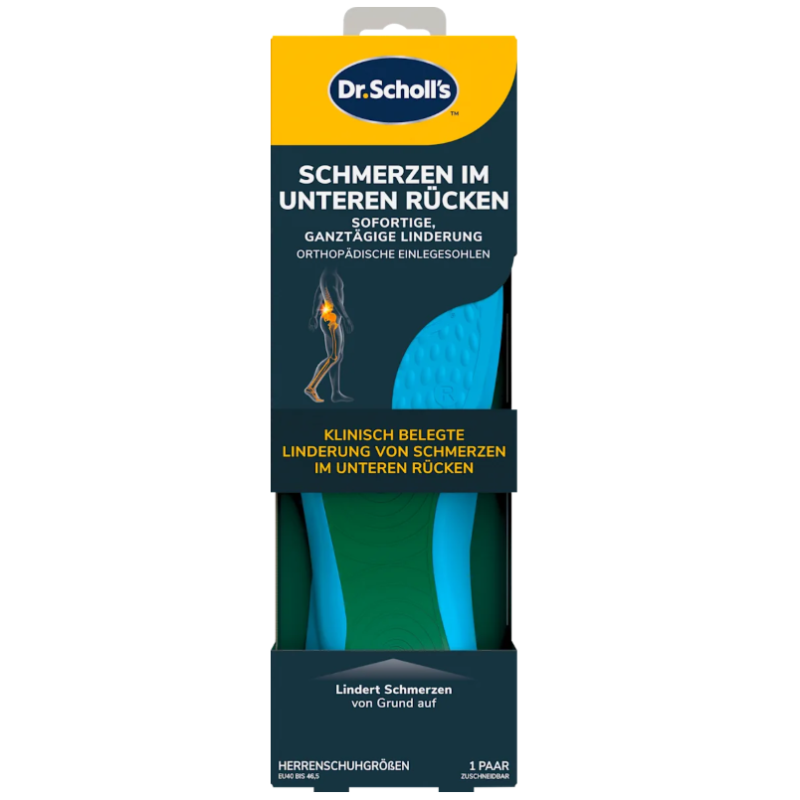 Scholl Einlegesohlen orthopädisch, Grösse 40-46.5 (1 Paar)