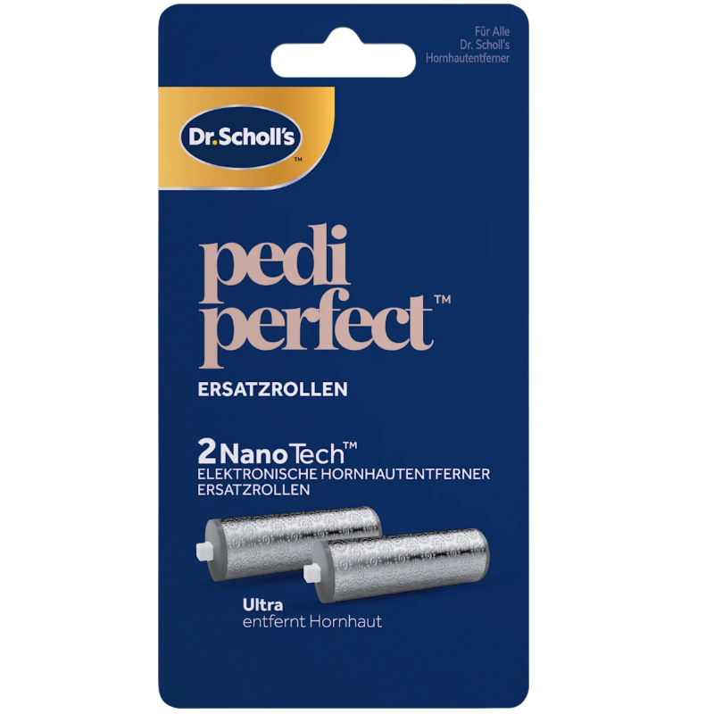 Scholl pedi perfect Nano Refill 2PK Ultra, Hornhautentferner (2 Stk)