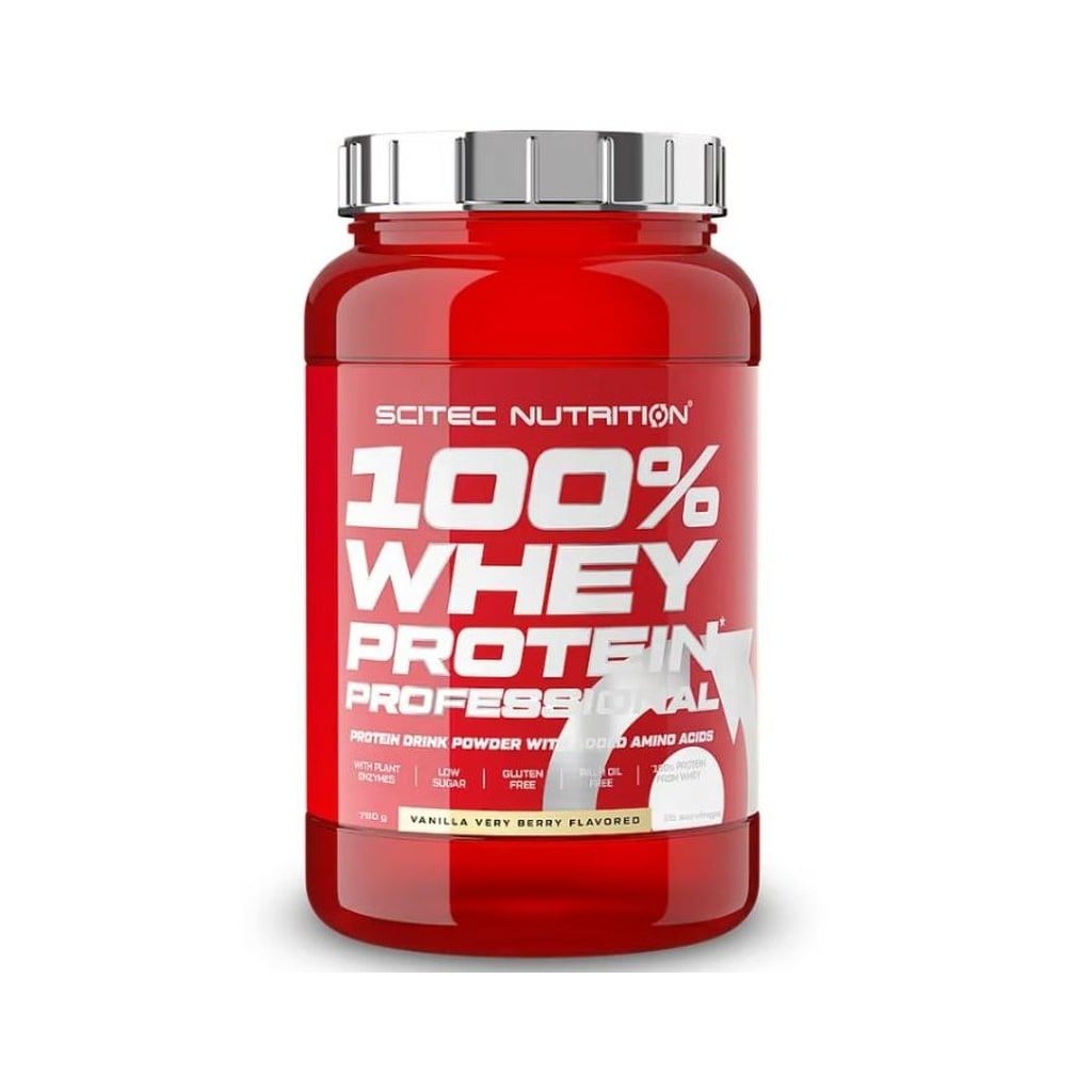 Scitec Nutrition 100% Whey Protein Professional, Vanilla Berries (780g)