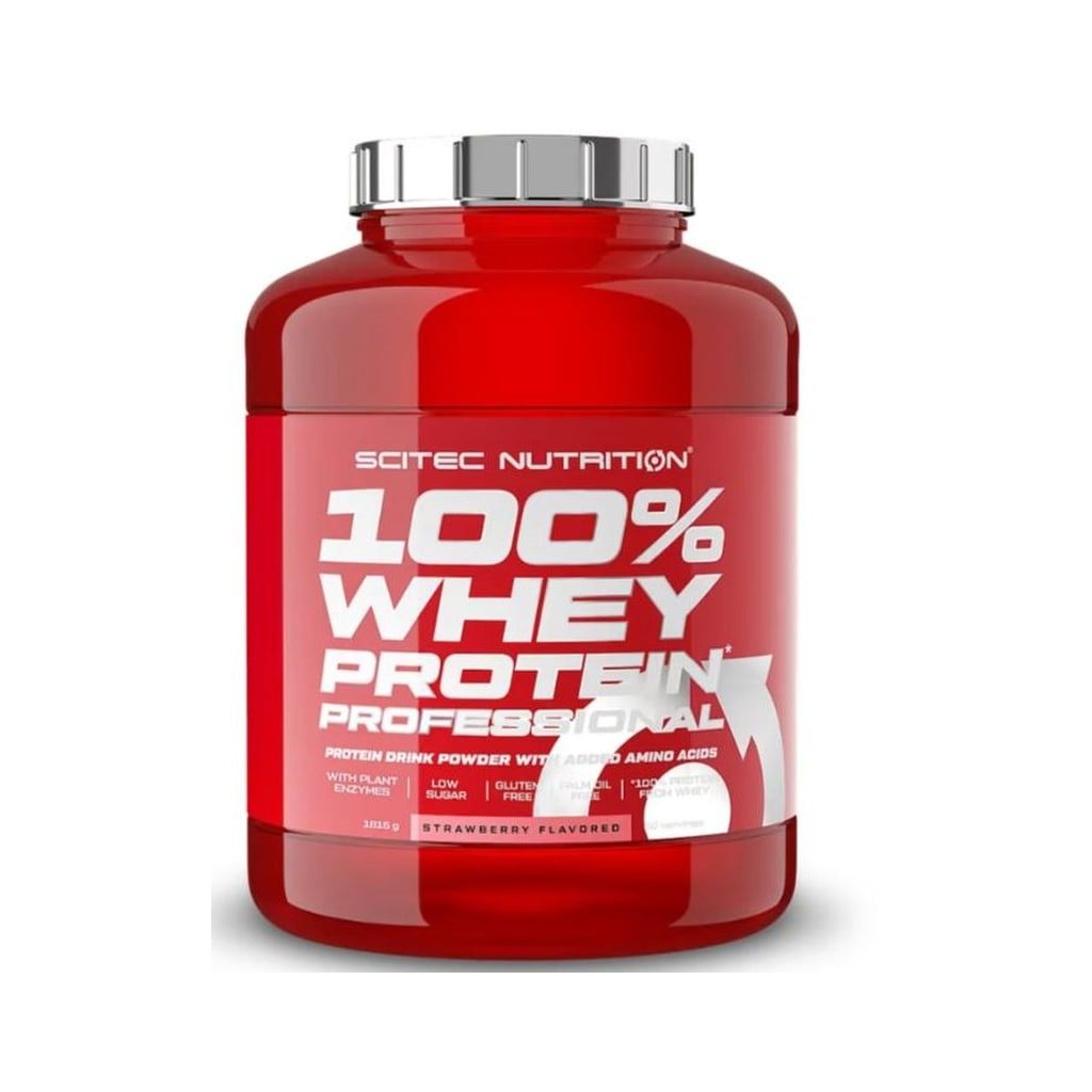 Scitec Nutrition Whey Protein Professional, Strawberry (1.8kg)