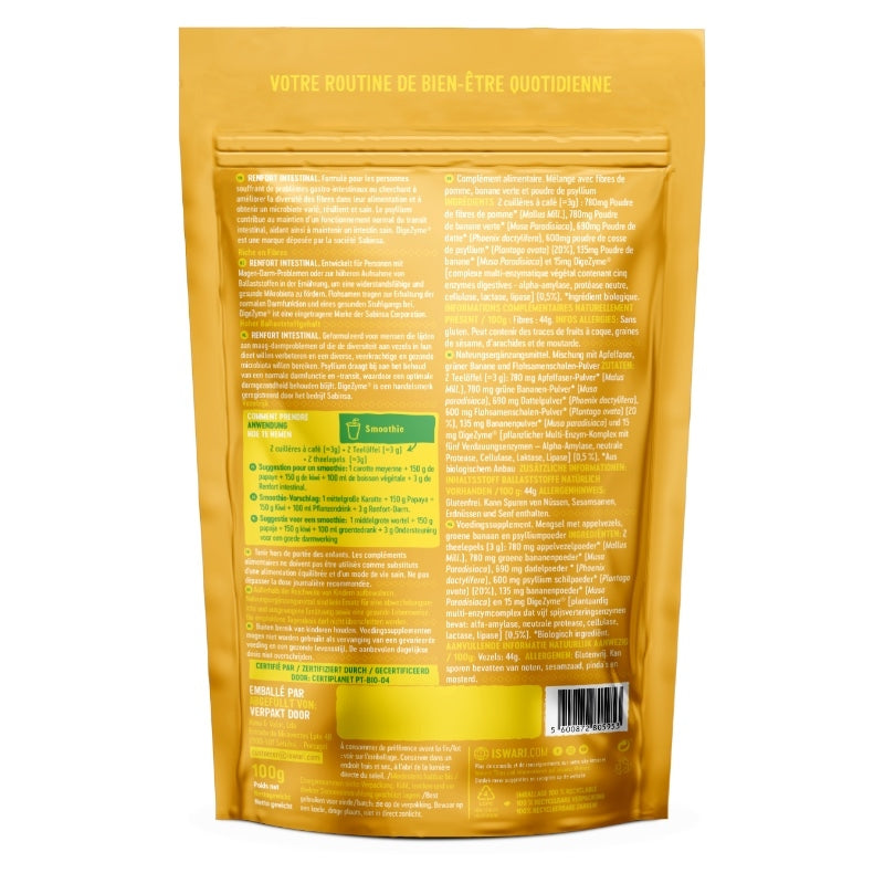 ISWARI Smoothie Boost Darmgesundheit Bio (8 Stk)