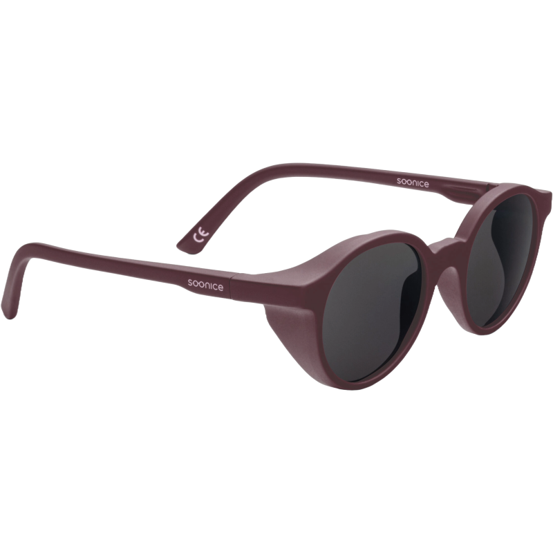 SooNice Sonnenbrille Kids, Ruby Red, 3-9 Jahre (1 Stk)