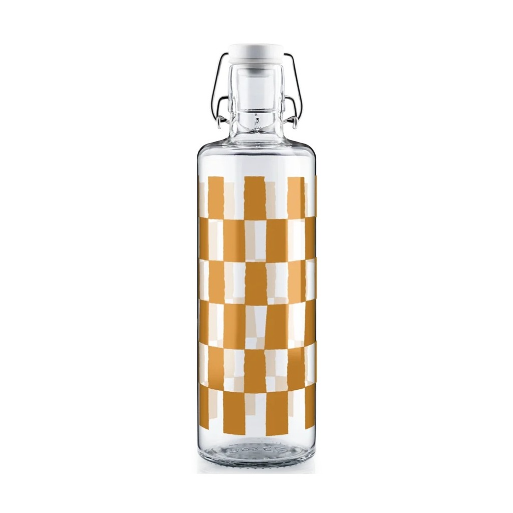 Soulbottle Karo mit Tragegriff, 1 Liter (1 Stk)