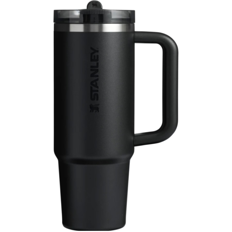 Stanley Quencher ProTour Flip Straw Tumbler, 1.2 Liter, schwarz (1 Stk)