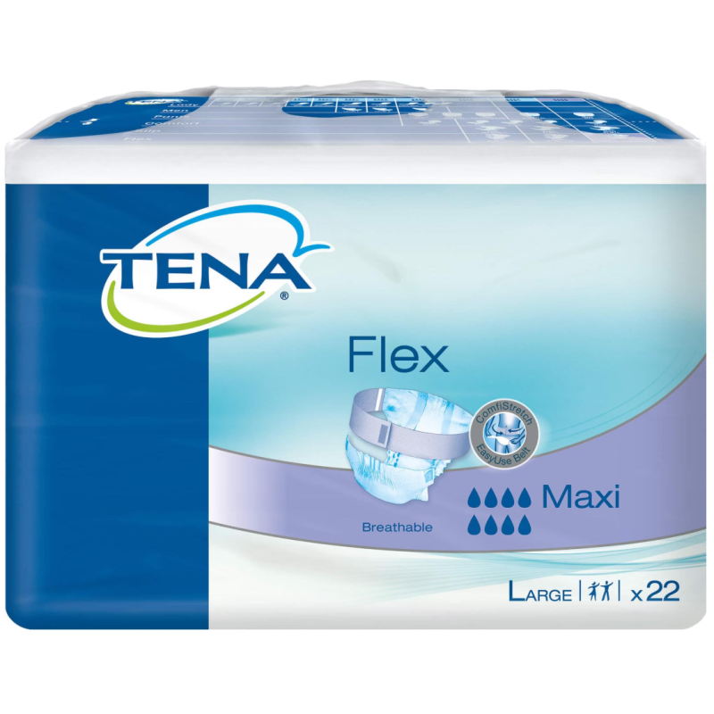 TENA Flex Maxi, Grösse L, Taille 83-120cm (22 Stk)