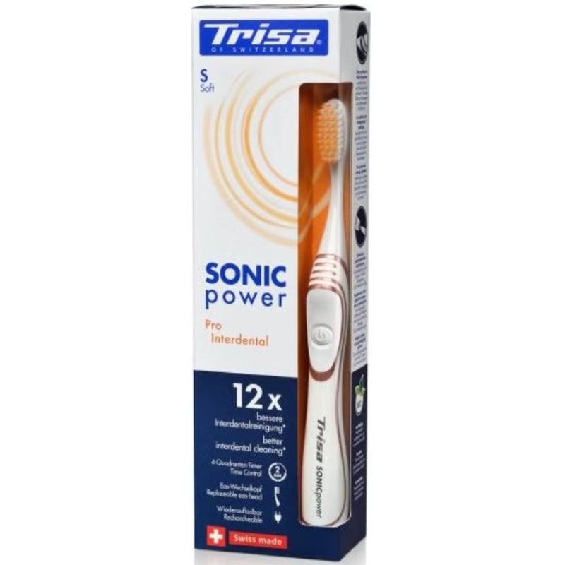 Trisa SonicPower Interdental soft, elektrische Zahnbürste (1 Stk)