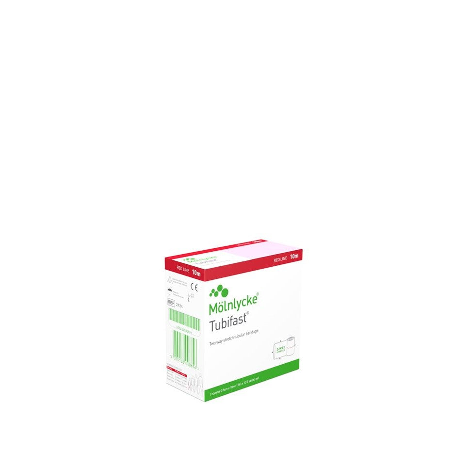 Tubifast Bandage tubulaire 3.5cmx10m rouge (1 pce)