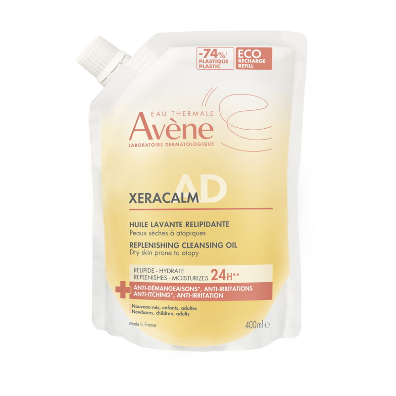 Avène XeraCalm A.D Rückfettendes Reinigungsöl Nachfüllung (400ml)