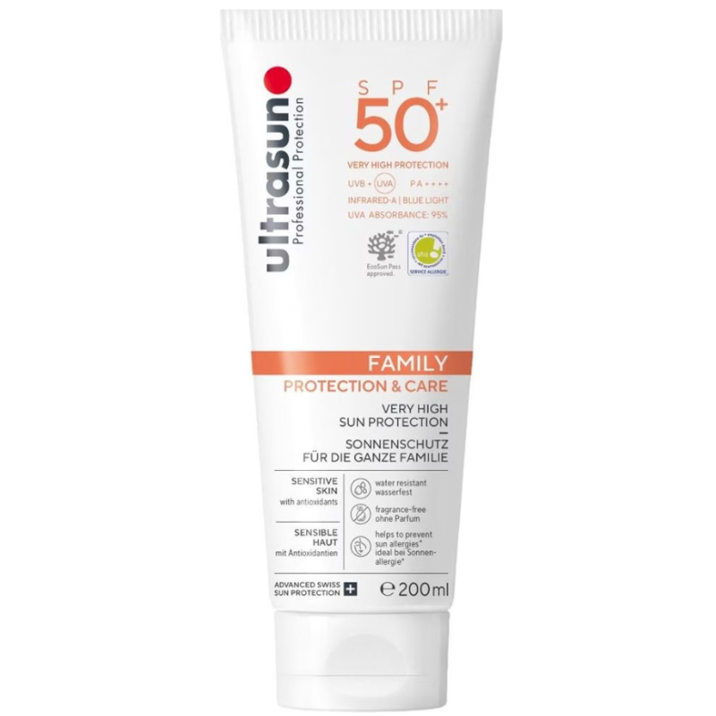 ultrasun Family Sonnenschutz Creme-Gel LSF 50+ (200ml)