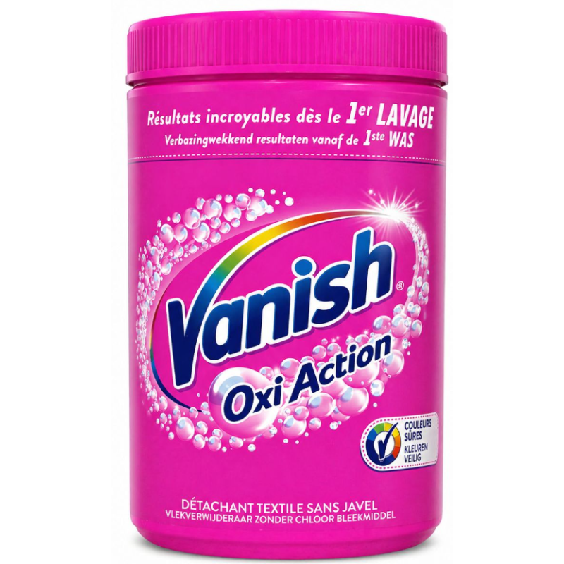 Vanish Oxi Action Pulver Pink Fleckenentferner (1.5kg)