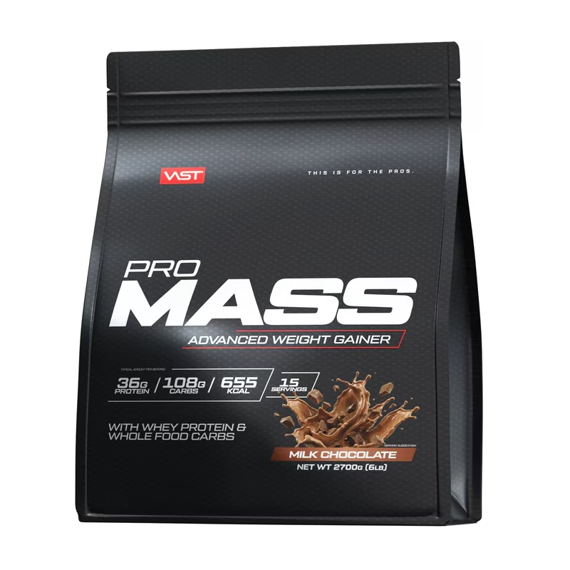 VAST Pro Mass Weight Gainer Milk Chocolate (2.7kg)