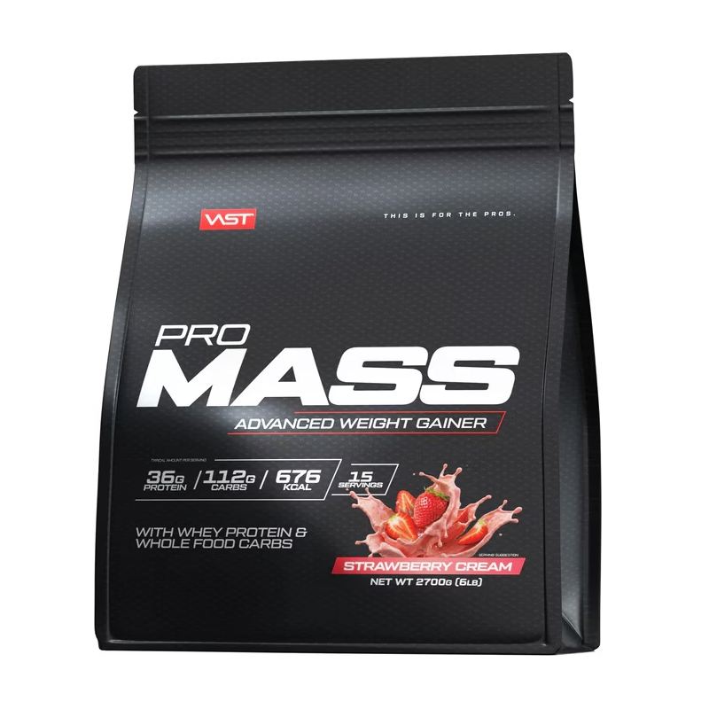 VAST Pro Mass Weight Gainer Strawberry Cream (2.7kg)