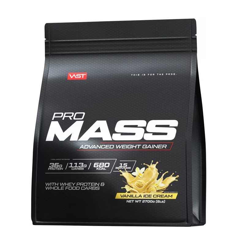 VAST Pro Mass Weight Gainer Vanilla Ice Cream (2.7kg)