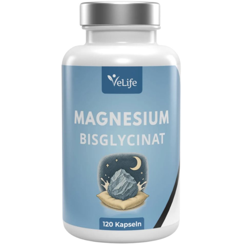 VeLife Magnesiumbisglycinat Kapseln (120 Stk)