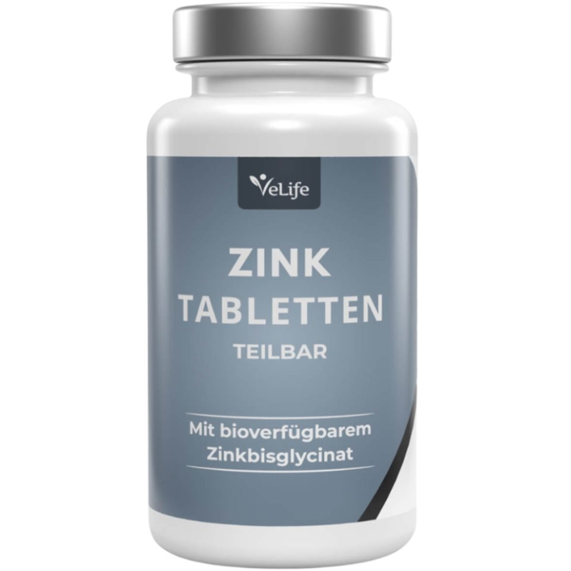 VeLife Zink Tabletten teilbar (120 Stk)