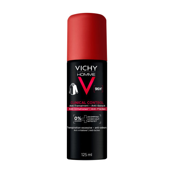 VICHY Homme Deo Clinical Control 96H Spray (125ml)