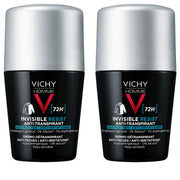 VICHY Men Deo 72H Invisible Roll-on (2 x 50ml)